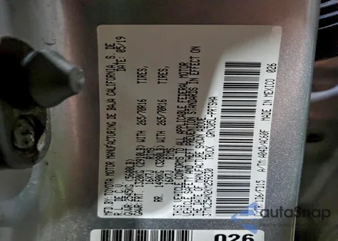 2019 Toyota Tacoma Double Cab z USA, uszkodzony, nr VIN 3TMCZ5AN2KM259230